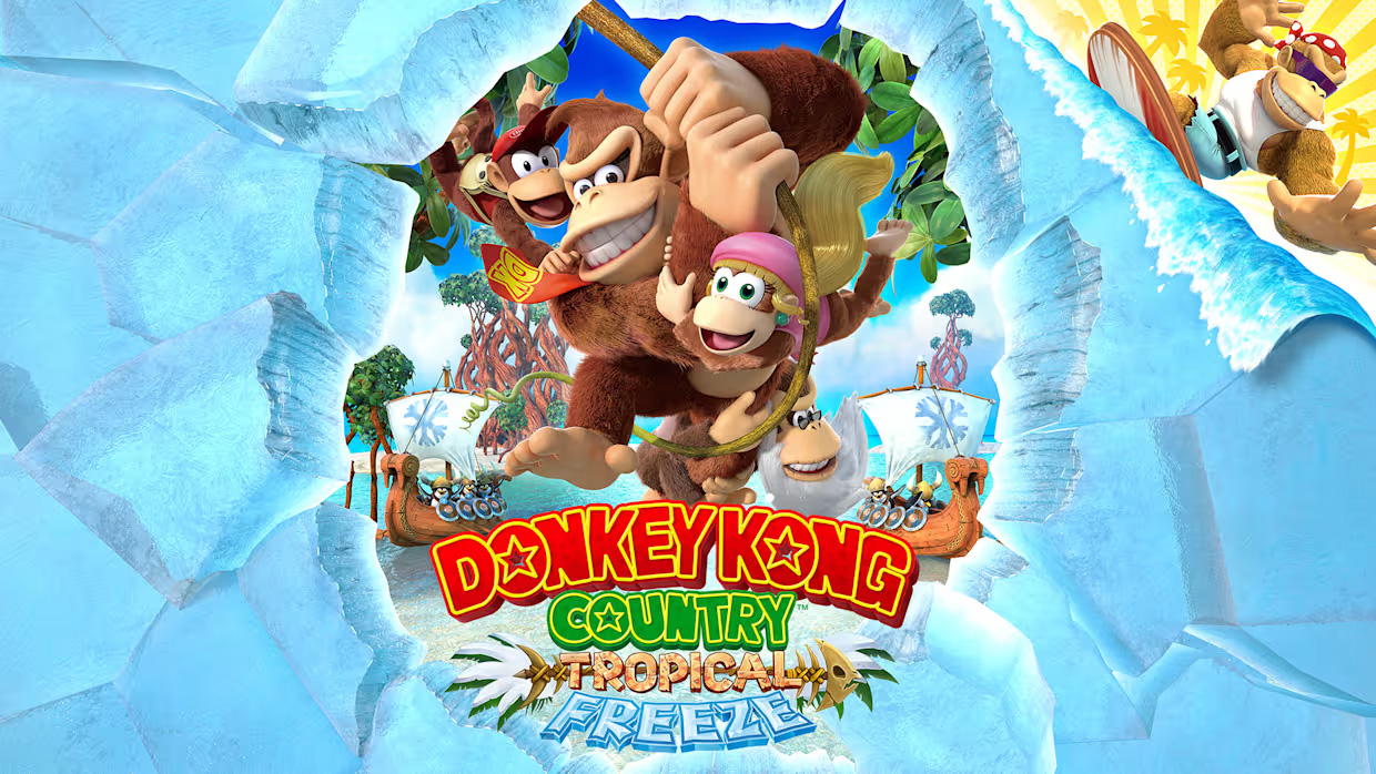 دانلود بازی Donkey Kong Country: Topical Freeze | ماجراجویی هیجان‌انگیز دانکی کونگ