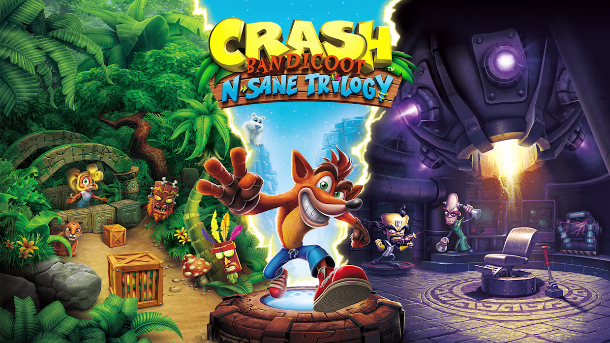 دانلود بازی Crash Bandicoot N. Sane Trilogy