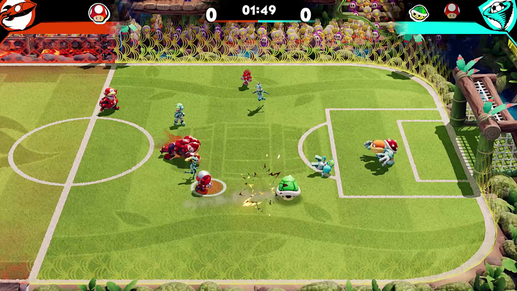 دانلود بازی Mario Strikers Battle League
