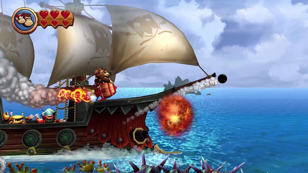دانلود بازی Donkey Kong Country Returns HD | بازگشت قدرتمند دانکی کونگ