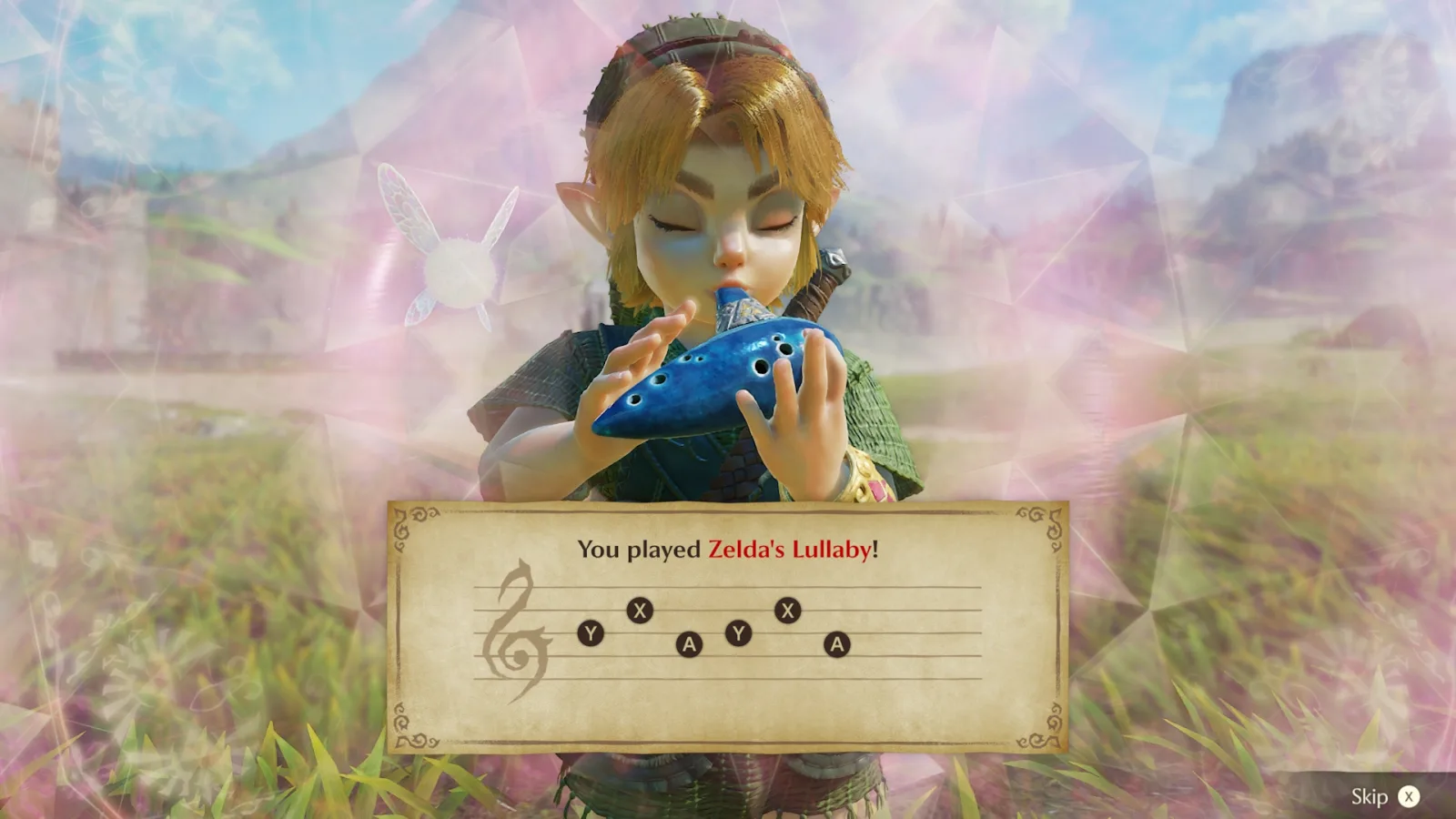 Zelda Ocarina of Time ocarina change