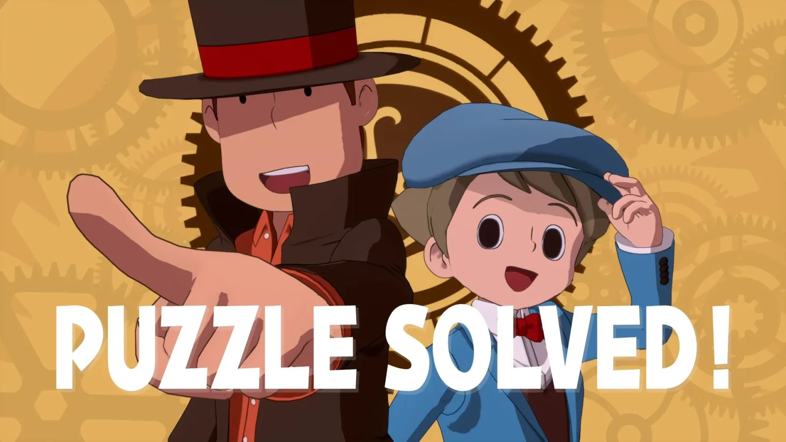 تصویری از محیط بازی Professor Layton and The New World of Steam