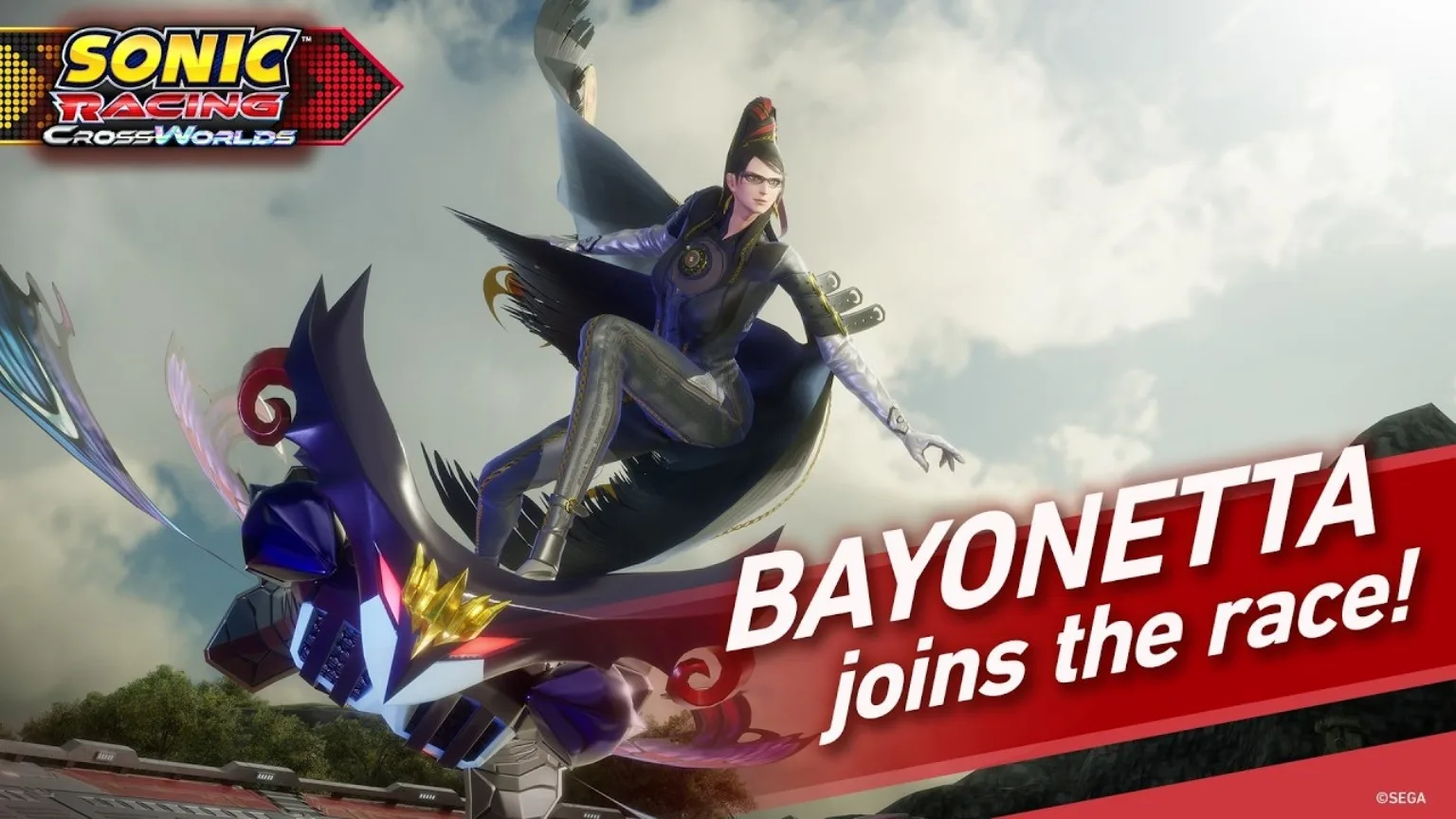 جادوگر آمبرا به پیست مسابقه می‌آید: DLC جدید Sonic Racing: CrossWorlds با حضور Bayonetta معرفی شد!