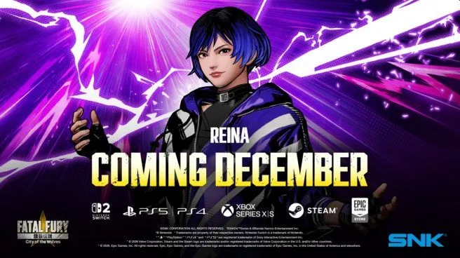 Fatal Fury City of the Wolves Reina Tekken