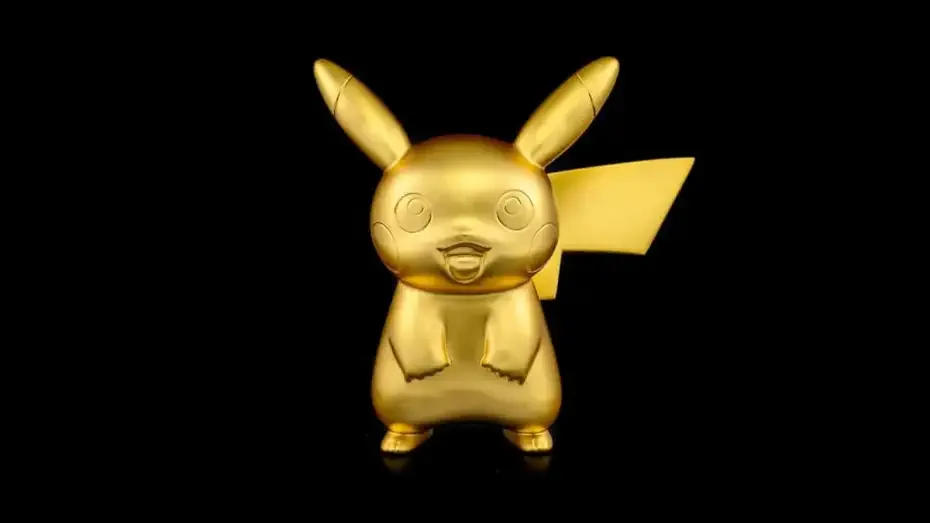مجسمه طلای Pikachu