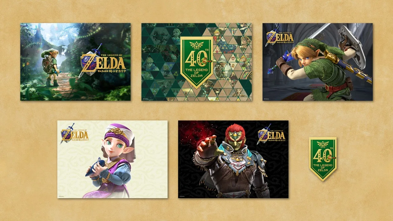 Zelda: Ocarina of Time pre-order bonus art cards