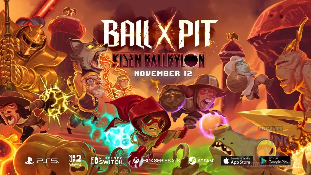 معرفی الحاقیه جدید «Risen Babylon» برای بازی Ball x Pit با انتشار تریلر رسمی