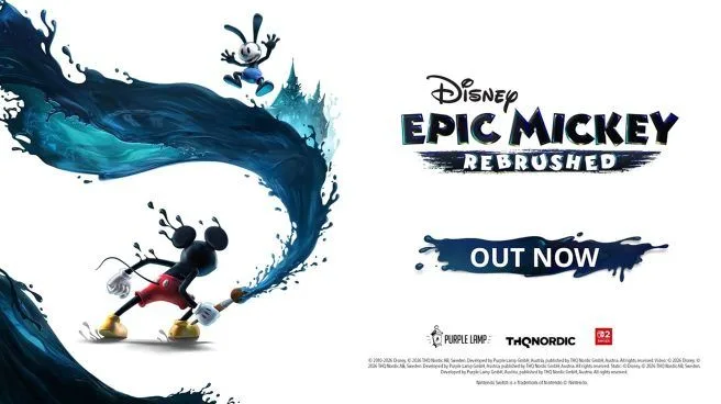 Epic Mickey Rebrushed Nintendo Switch 2