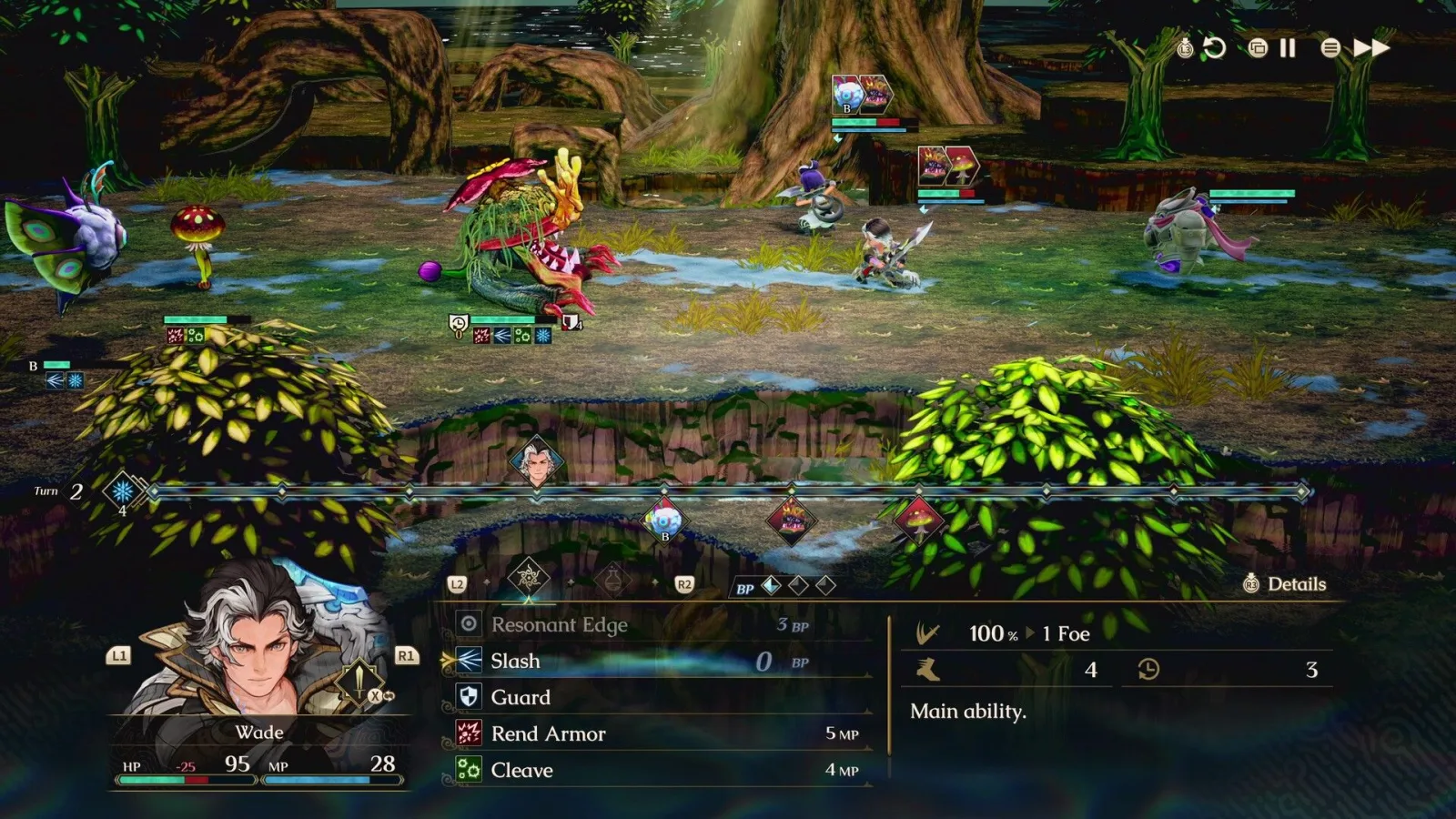 Eternal Anima combat system