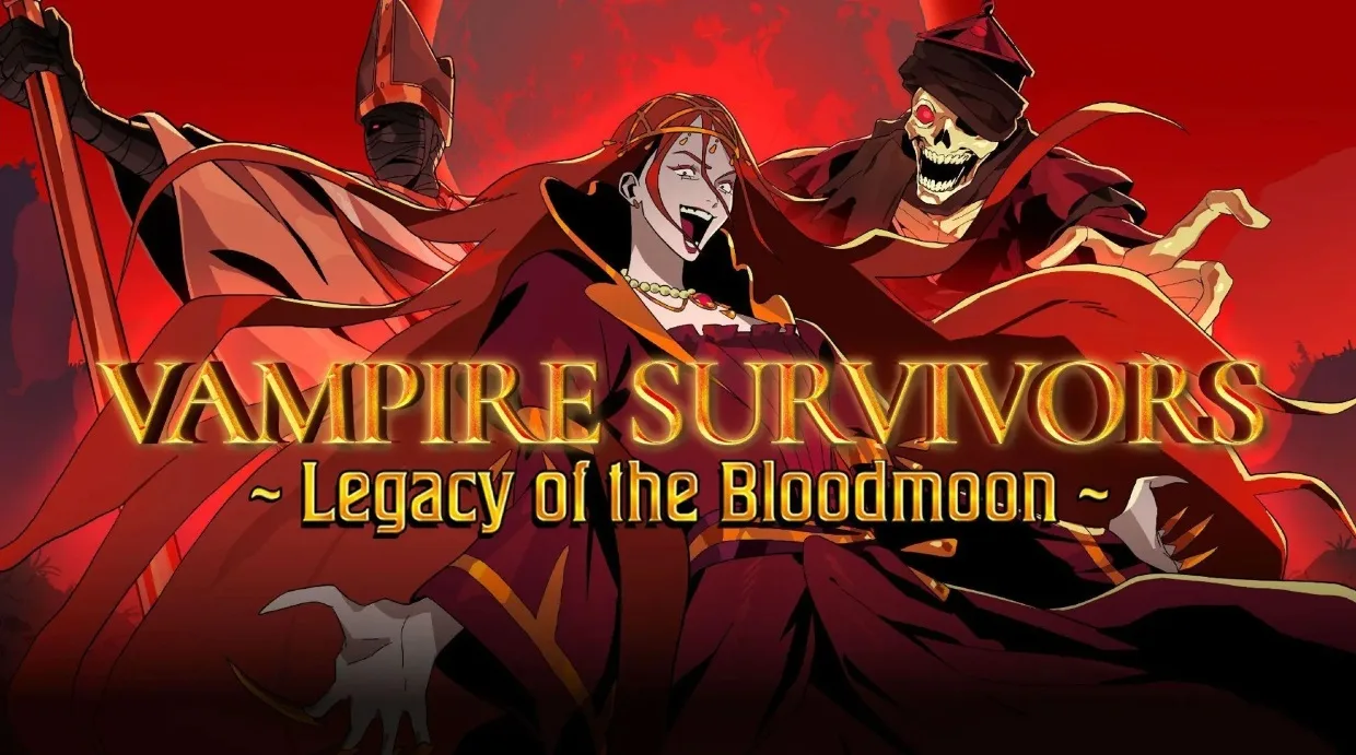 آپدیت جدید Vampire Survivors: بهبودهای حیاتی و محتوای هیجان‌انگیز Legacy of the Bloodmoon!