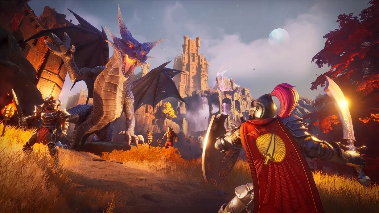 نمایی از گیمپلی RuneScape: Dragonwilds