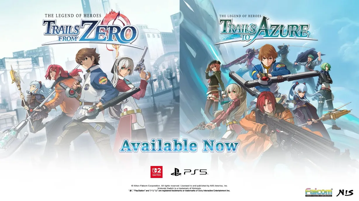 تریلرهای هیجان‌انگیز از دو شاهکار JRPG: بازی‌های The Legend of Heroes: Trails from Zero و Trails to Azure برای نینتندو سوییچ ۲ رونمایی شدند!