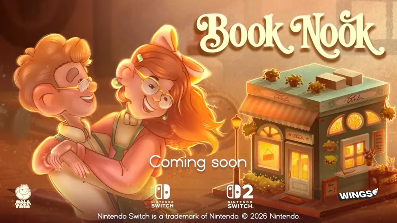 بازی آرامش‌بخش Book Nook برای نینتندو سوییچ ۲ و سوییچ معرفی شد