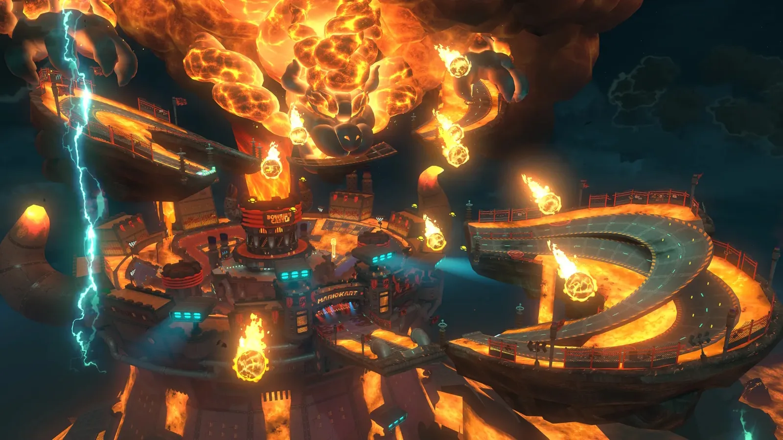 Bowser's Castle Smash stage