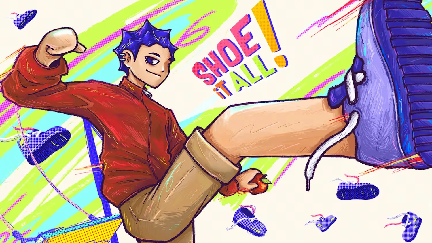 Shoe It All در راه نینتندو سوییچ: آشوب‌سازی با کفش و فیزیک!