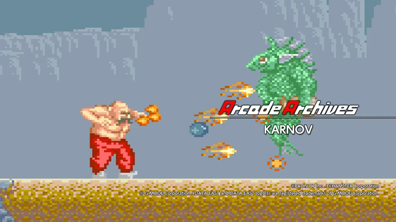 بازی کلاسیک Karnov این هفته به مجموعه Arcade Archives برای نینتندو سوییچ و سوییچ ۲ می‌آید