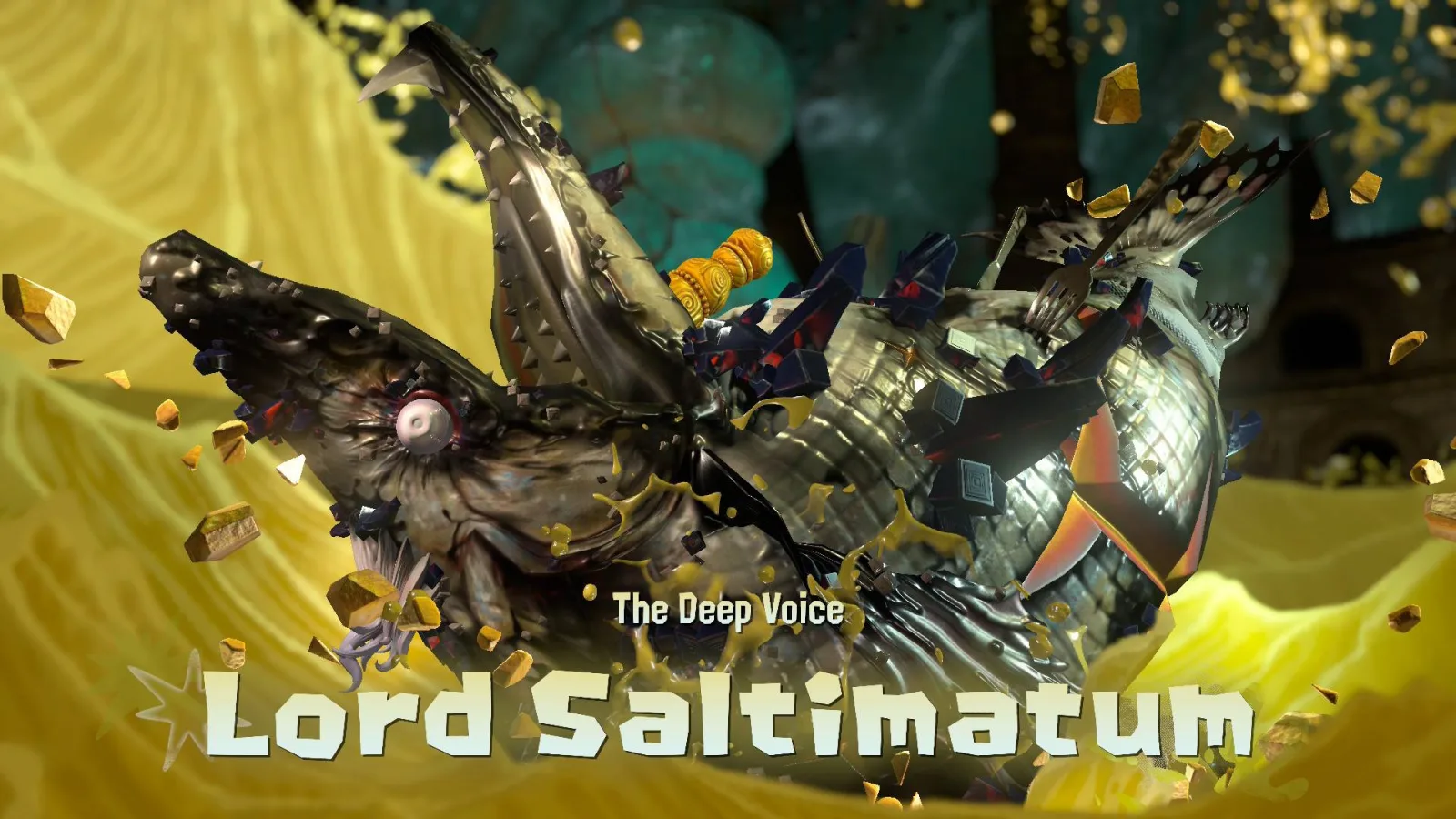 راهنمای مبارزه با Lord Saltimatum در Splatoon Raiders