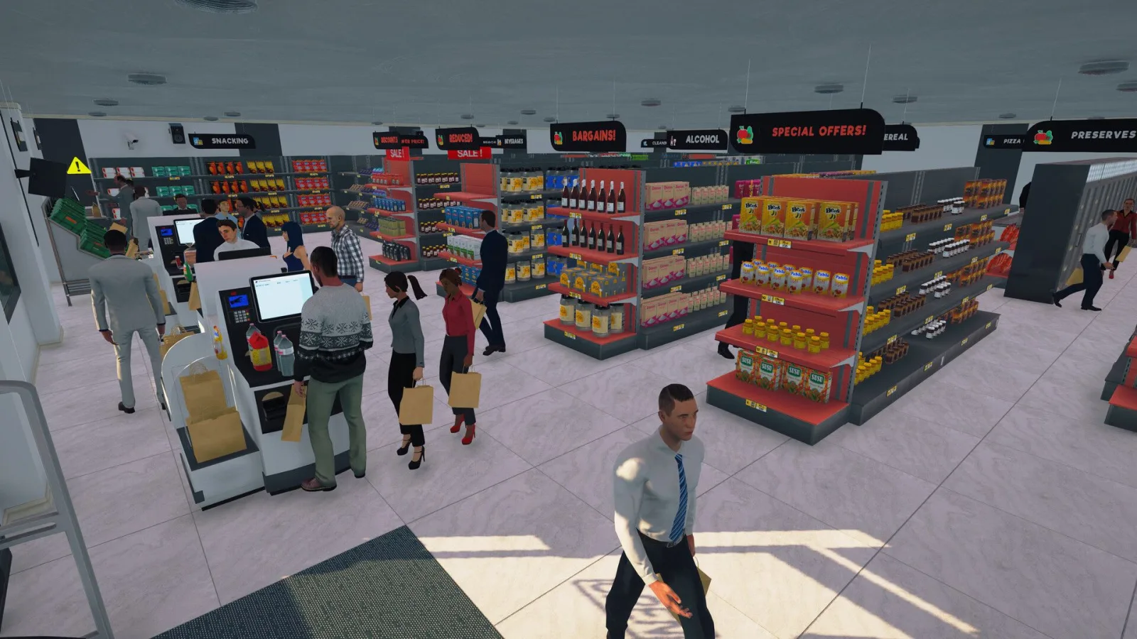 تاریخ انتشار بازی Supermarket Simulator برای کنسول Nintendo Switch 2 مشخص شد