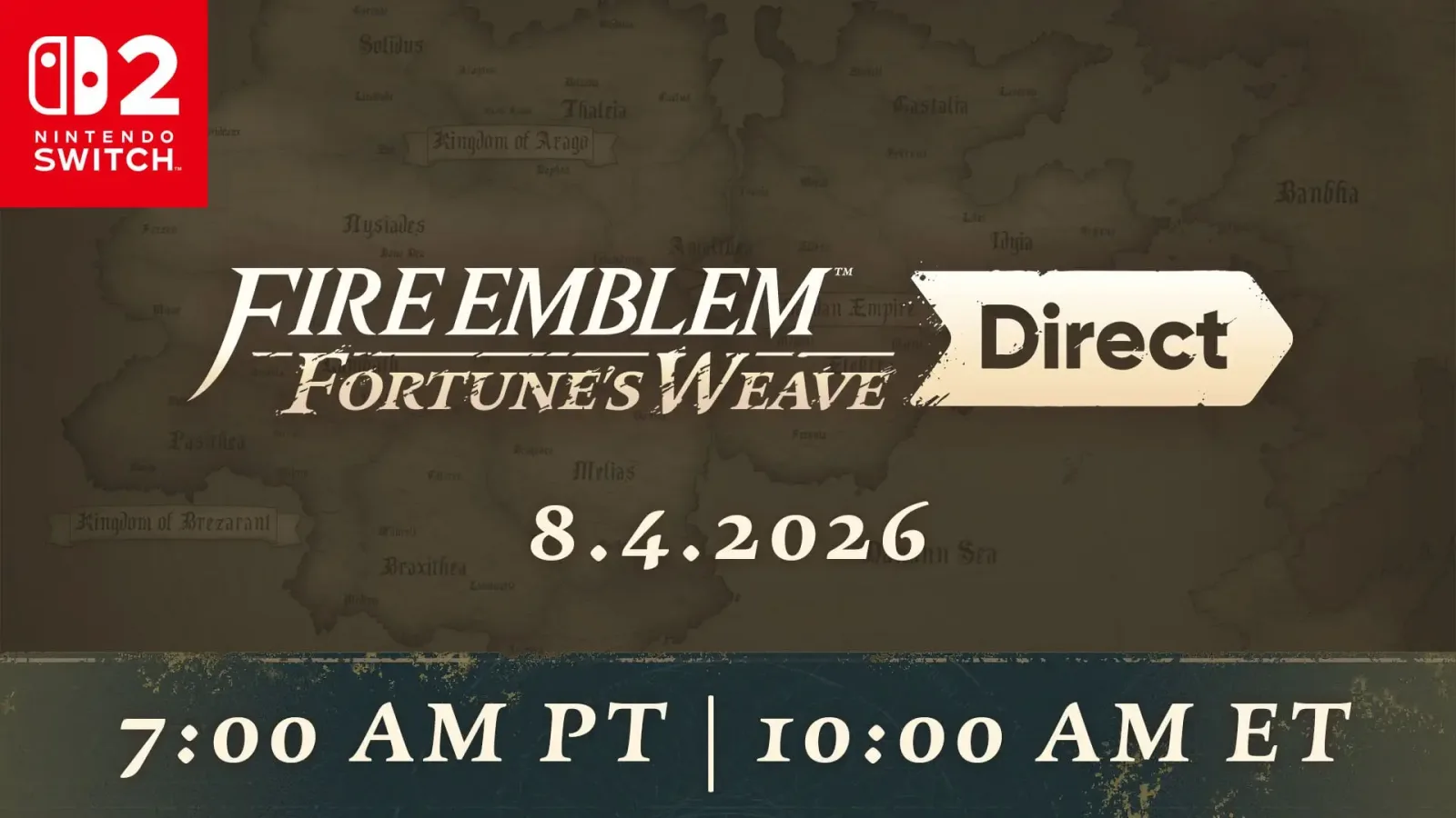نینتندو از Direct اختصاصی Fire Emblem: Fortune’s Weave در آگوست ۲۰۲۶ رونمایی کرد!