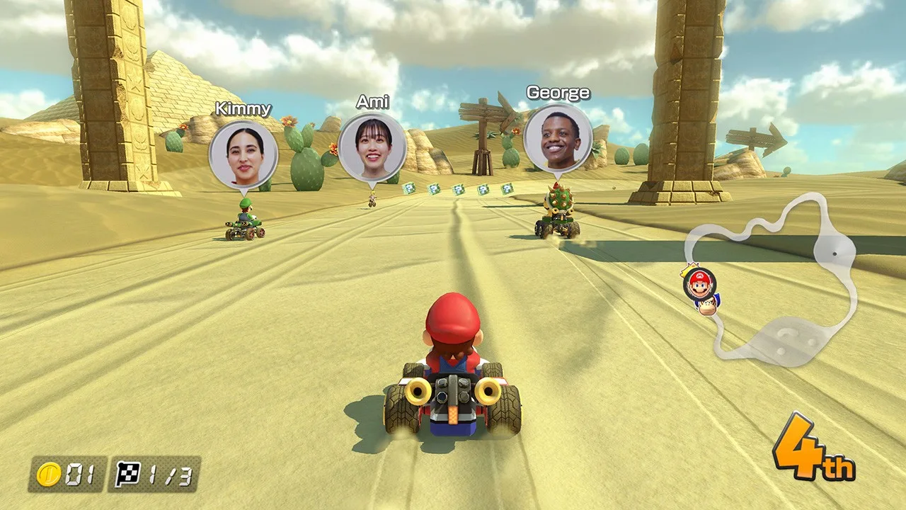 قابلیت CameraPlay در بازی Mario Kart 8 Deluxe