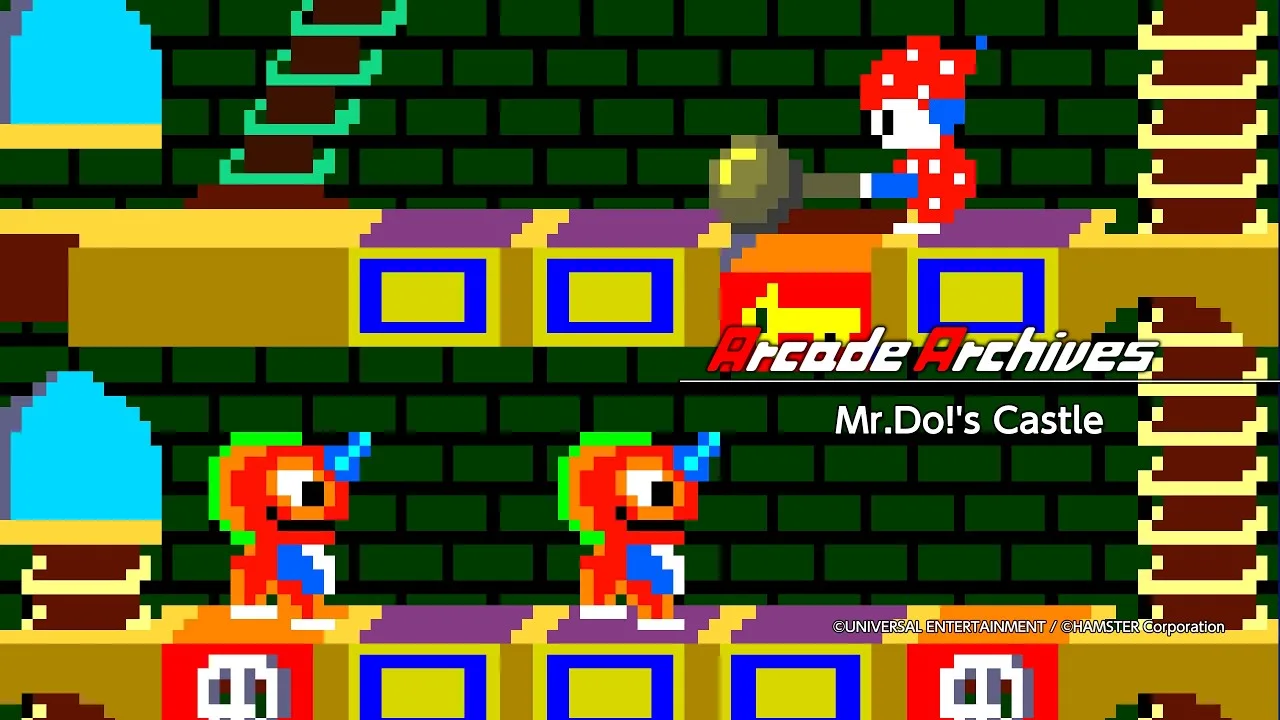 بازی کلاسیک Mr. Do!’s Castle به سری Arcade Archives برای نینتندو سوییچ و سوییچ ۲ می‌آید