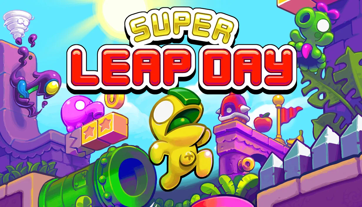 بازی پلتفرمر Super Leap Day محصول استودیو Nitrome برای Nintendo Switch معرفی شد