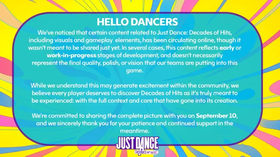 تصویری از شایعات نینتندو دایرکت و Just Dance
