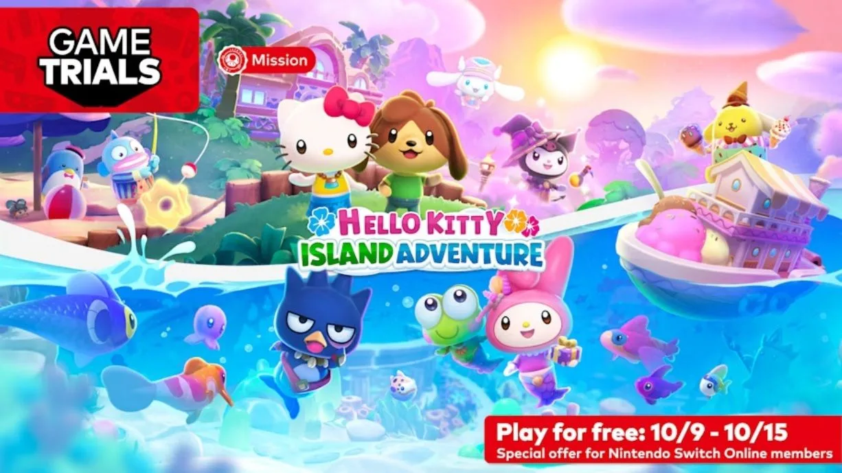 بازی Hello Kitty Island Adventure به عنوان آزمایشی رایگان برای مشترکین Nintendo Switch Online معرفی شد