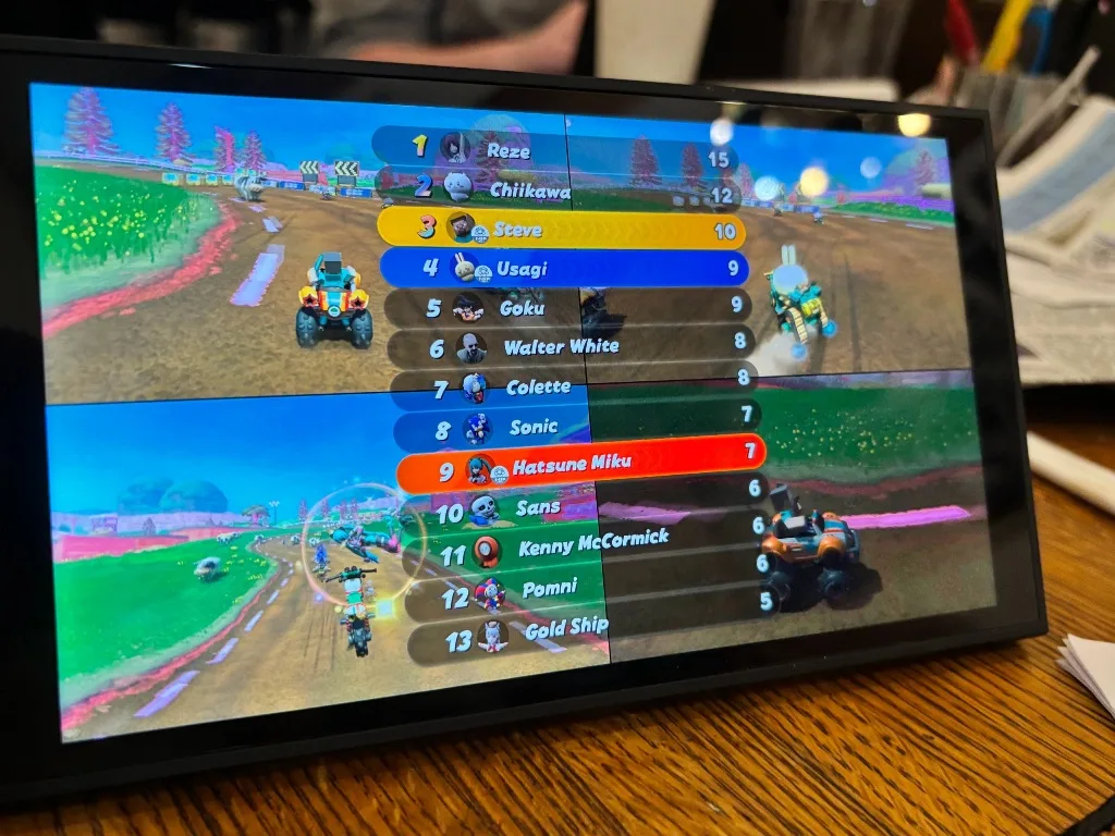 Mario Kart World modded on Switch 2