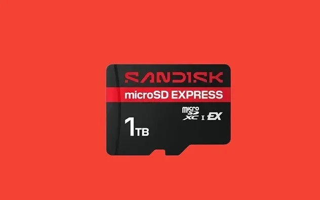 آماده‌سازی برای سوییچ ۲؛ سندیسک از کارت حافظه ۱ ترابایتی فوق‌سریع microSD Express رونمایی کرد