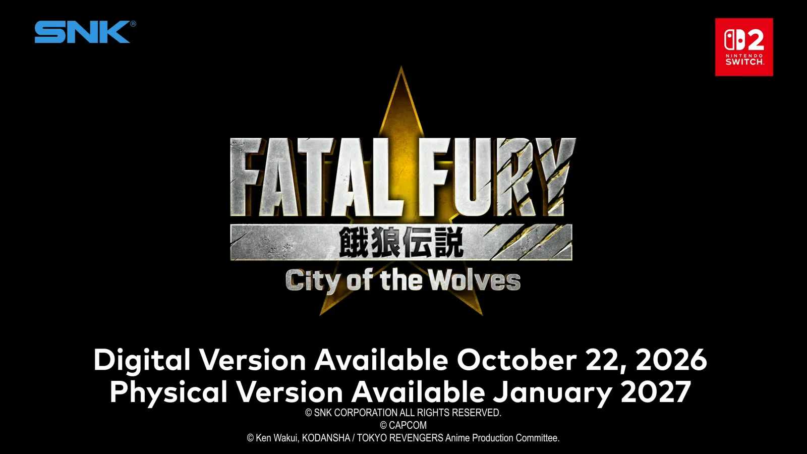 بازی Fatal Fury: City of the Wolves برای نینتندو سوییچ ۲ تایید شد؛ جزئیات عرضه و حضور شخصیت‌های توکیو ریونجرز