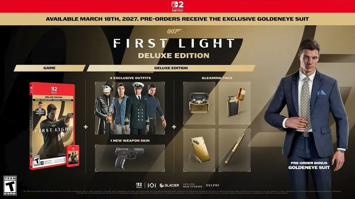 تاریخ انتشار بازی 007 First Light برای Nintendo Switch 2 مشخص شد