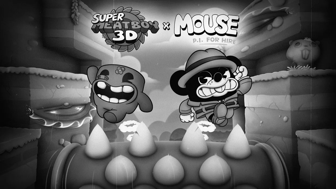 آپدیت همکاری Super Meat Boy 3D با بازی Mouse: P.I. For Hire منتشر شد