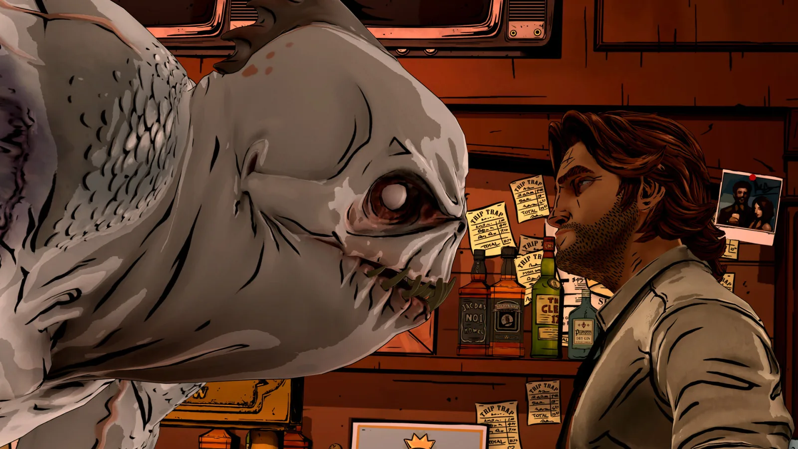 تصویر ریمستر بازی The Wolf Among Us
