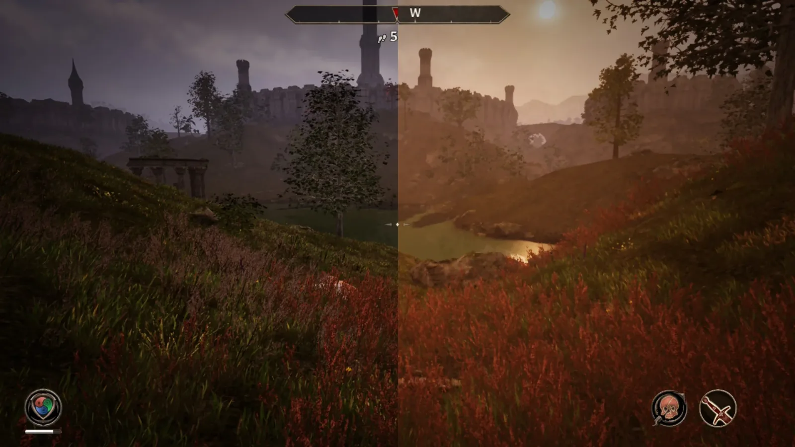 مقایسه گرافیکی The Elder Scrolls 4: Oblivion Remastered قبل و بعد از پچ روی Nintendo Switch 2