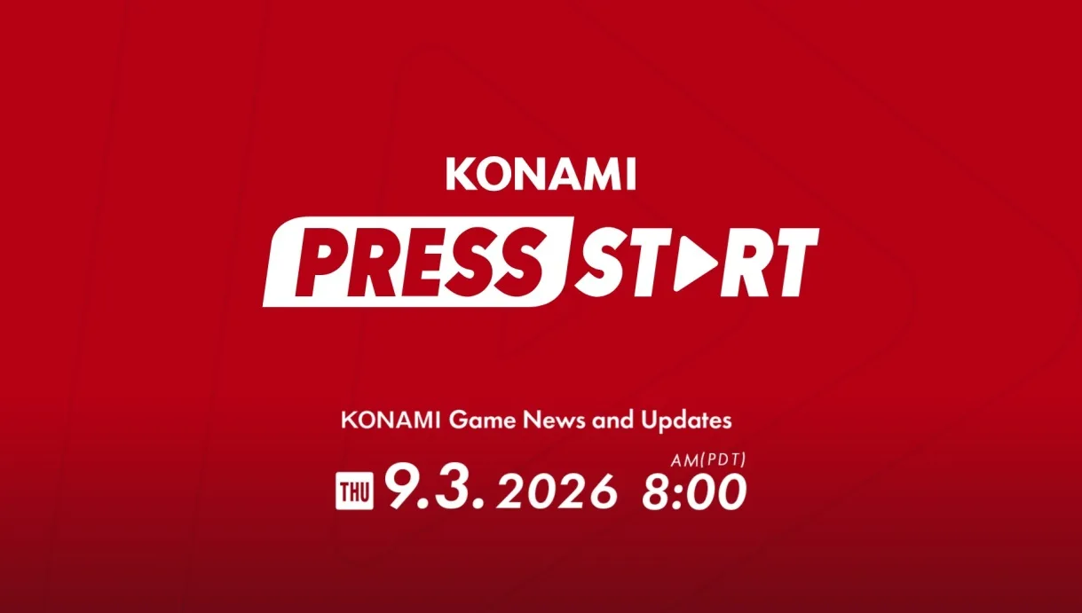 کونامی رویداد Press Start جدید خود را برای سپتامبر ۲۰۲۶ معرفی کرد: منتظر Castlevania و eFootball باشید!
