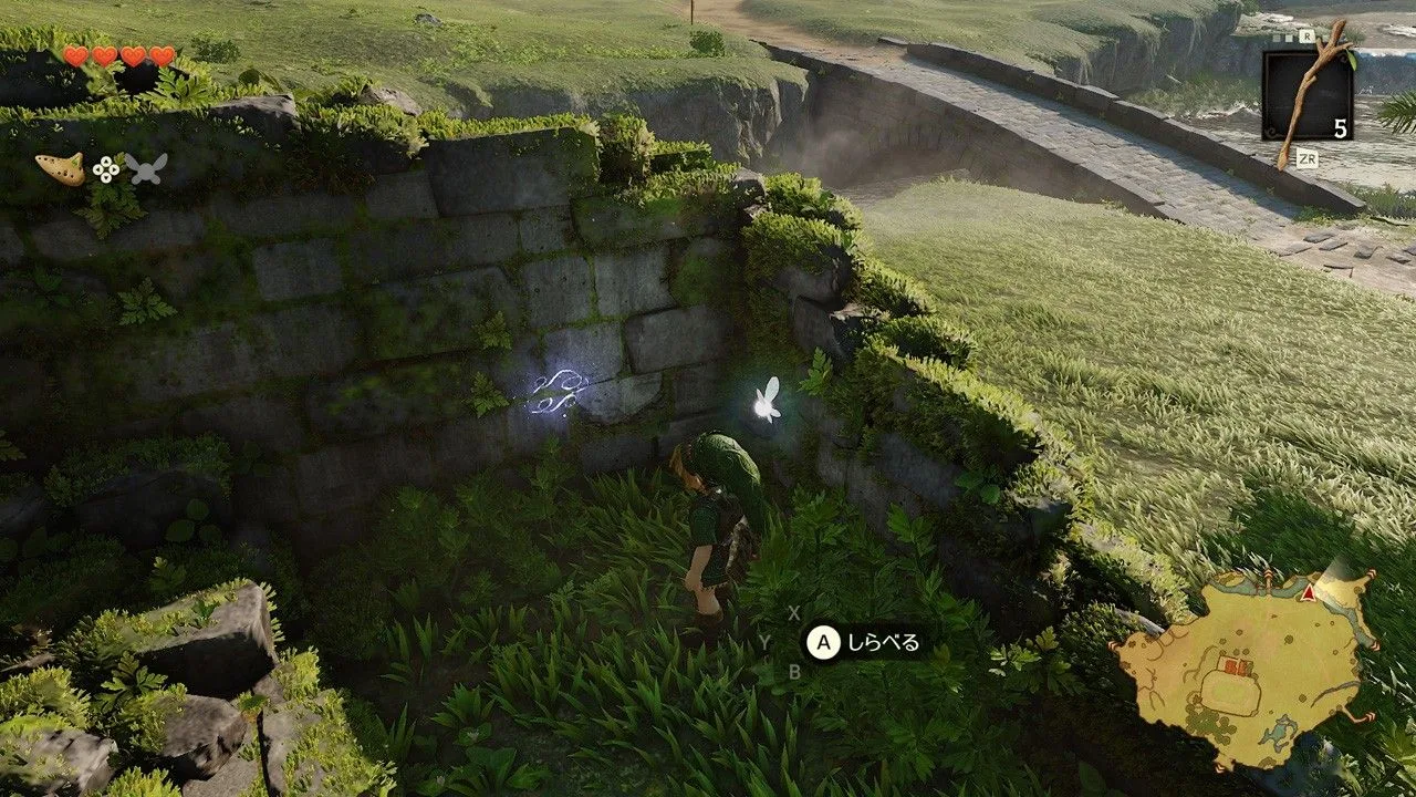 تصویری از قابلیت Navi's Thoughts در ریمیک The Legend of Zelda: Ocarina of Time