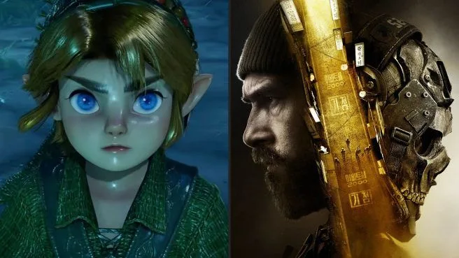 مقایسه The Legend of Zelda و Call of Duty