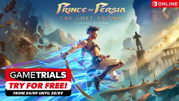 Prince of Persia: The Lost Crown به عنوان Game Trial جدید سرویس Nintendo Switch Online در اروپا معرفی شد!