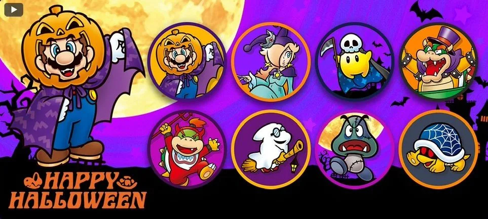 عرضه آیکون‌های هالووین Nintendo Switch Online برای کاربران نینتندو سوییچ