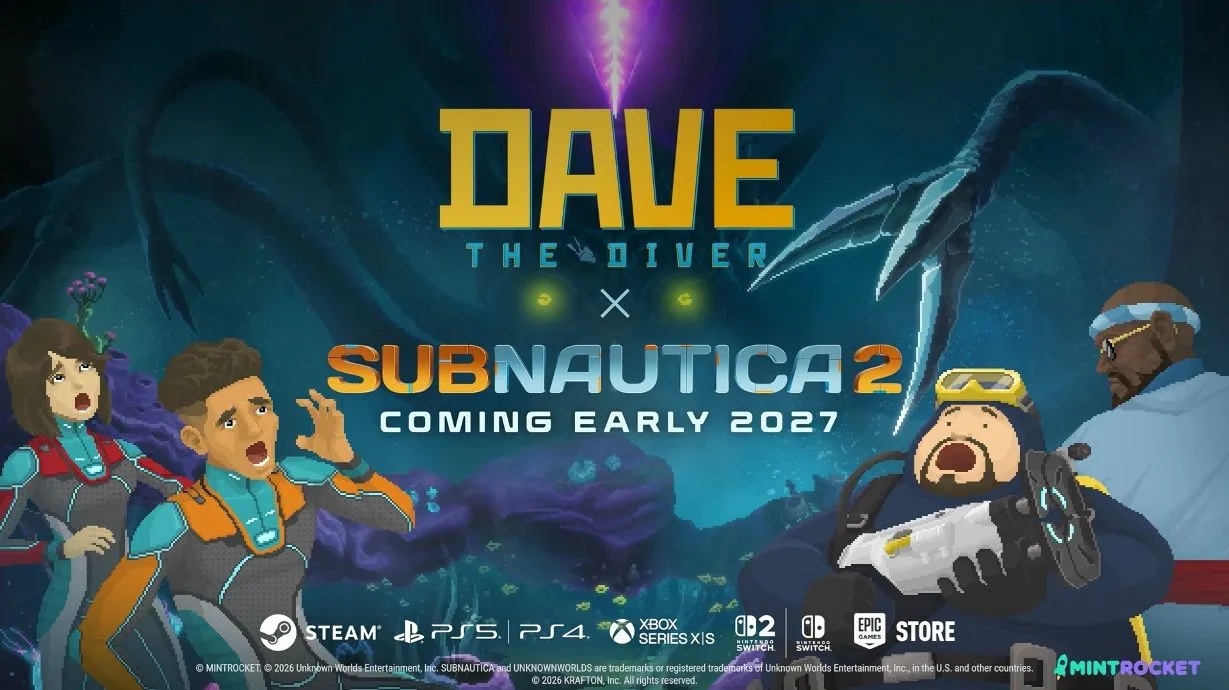 معرفی بسته الحاقی کراس‌اور Dave the Diver و Subnautica برای Nintendo Switch و پلتفرم‌های آینده