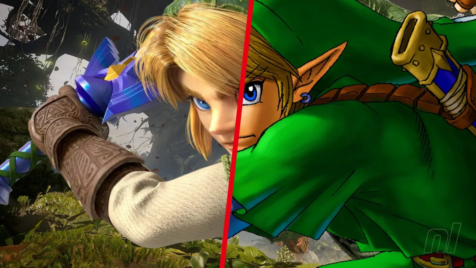 مقایسه تصویری؛ هنر کلاسیک و مدرن بازی The Legend of Zelda: Ocarina of Time رودروی یکدیگر