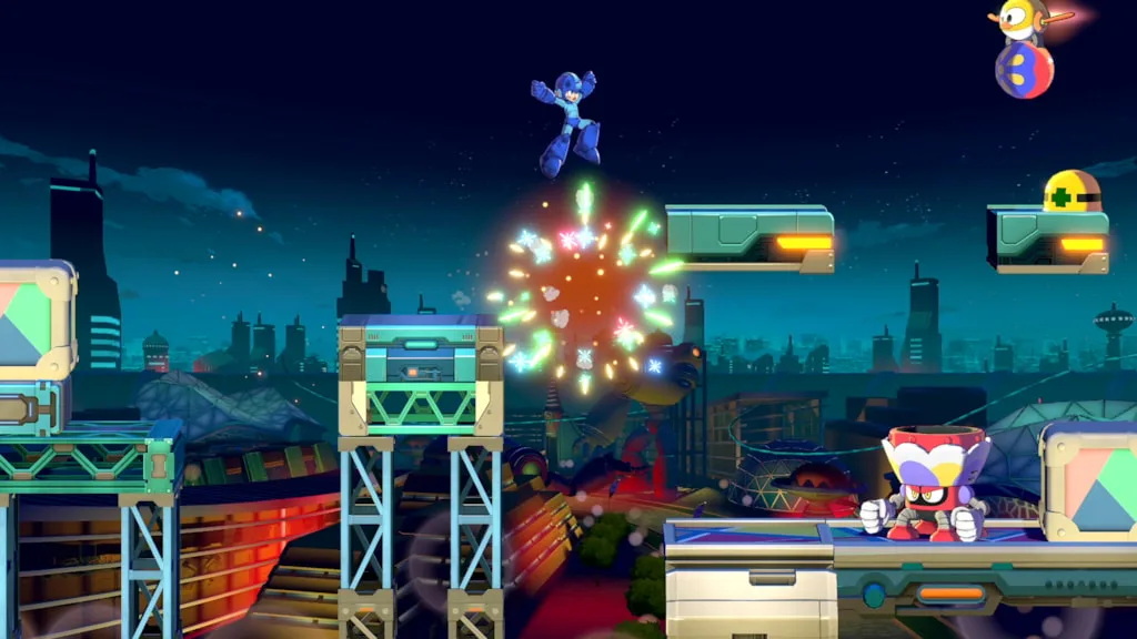 گرافیک بازی Mega Man: Dual Override