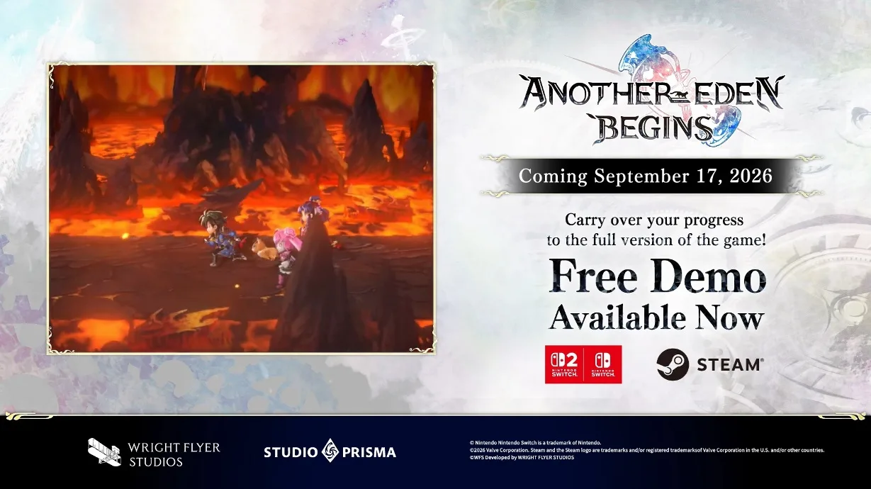 دموی بازی Another Eden Begins منتشر شد؛ ماجراجویی زمان‌محور روی نینتندو سوییچ و سوییچ ۲!