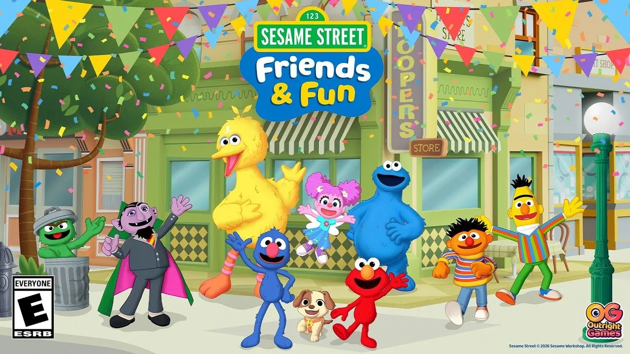 انتشار تریلر عرضه بازی Sesame Street: Friends & Fun برای Nintendo Switch