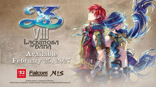 Ys 8 on Nintendo Switch 2